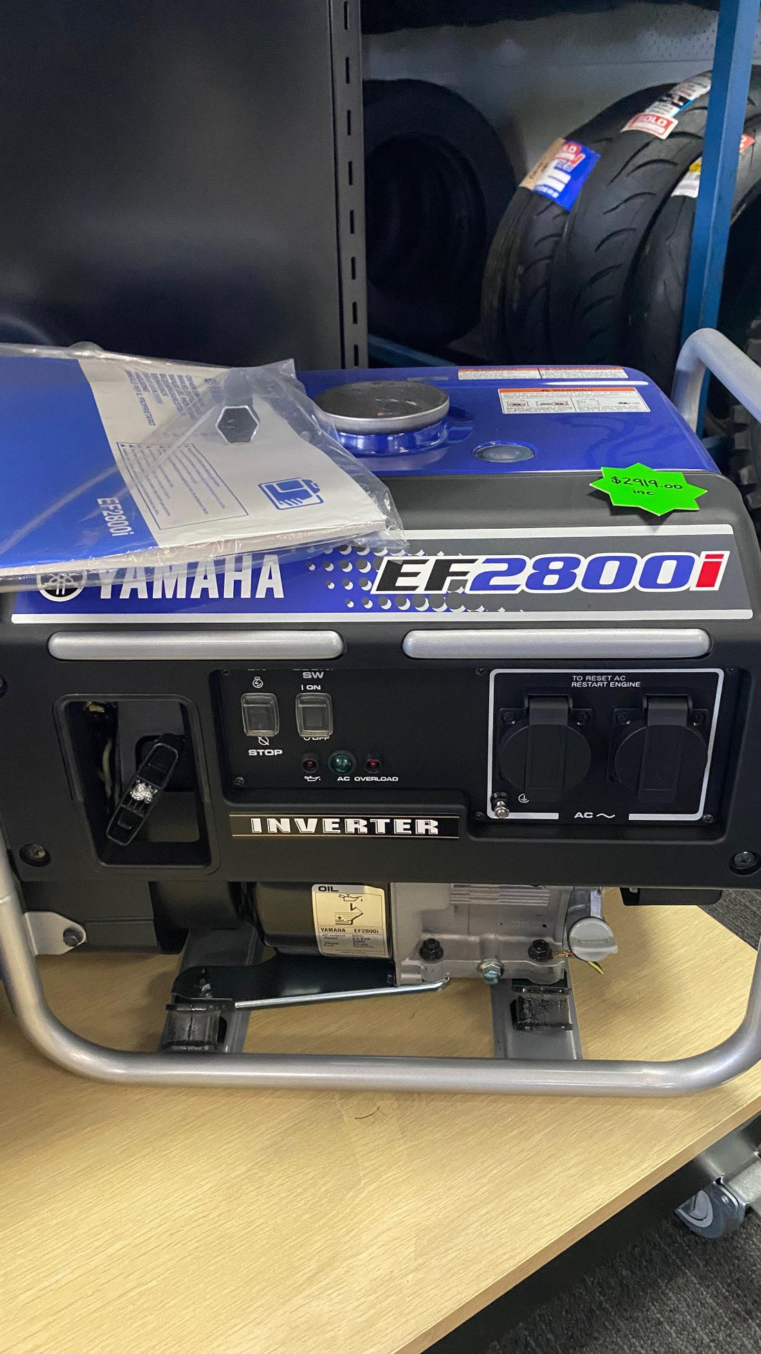 Yamaha EF2800I Inverter Generator