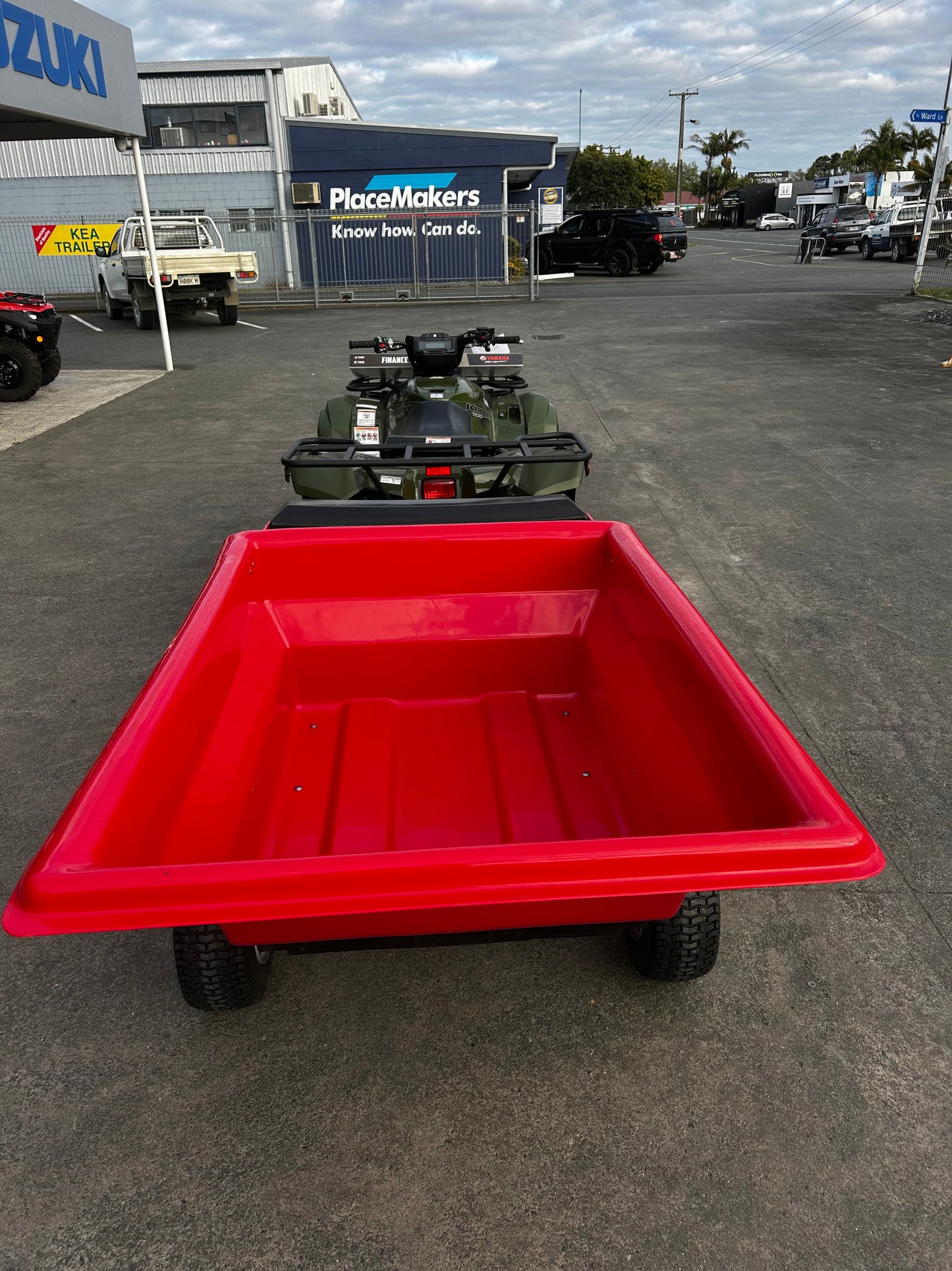 Kart-A-Way Clevis Tipping Trailer