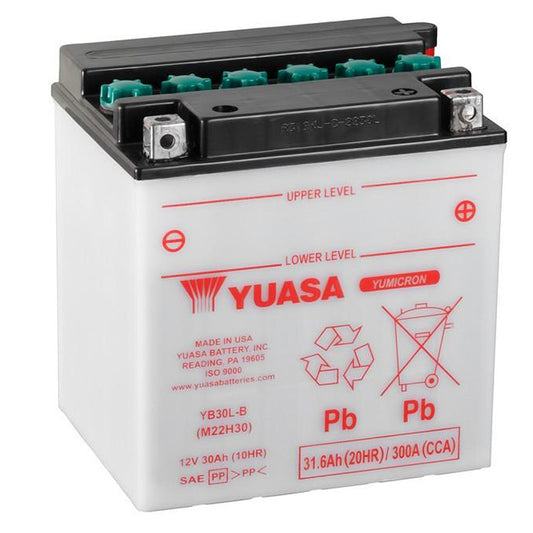 YUASA YB30LBPK - comes with acid pack