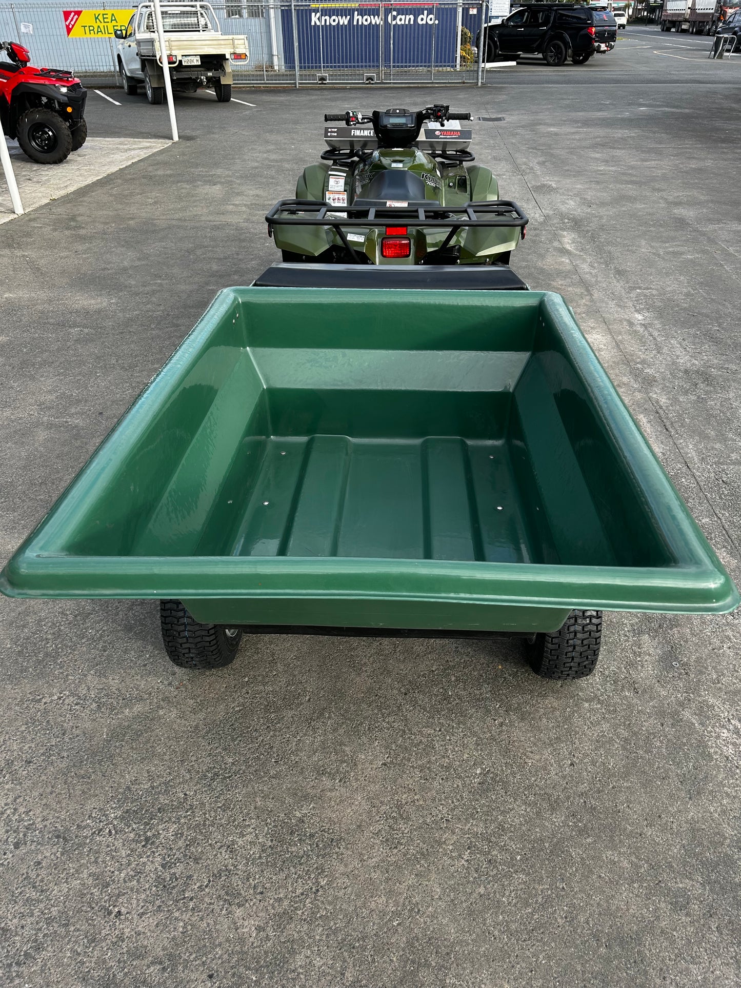 Kart-A-Way Coupling Tipping Trailer