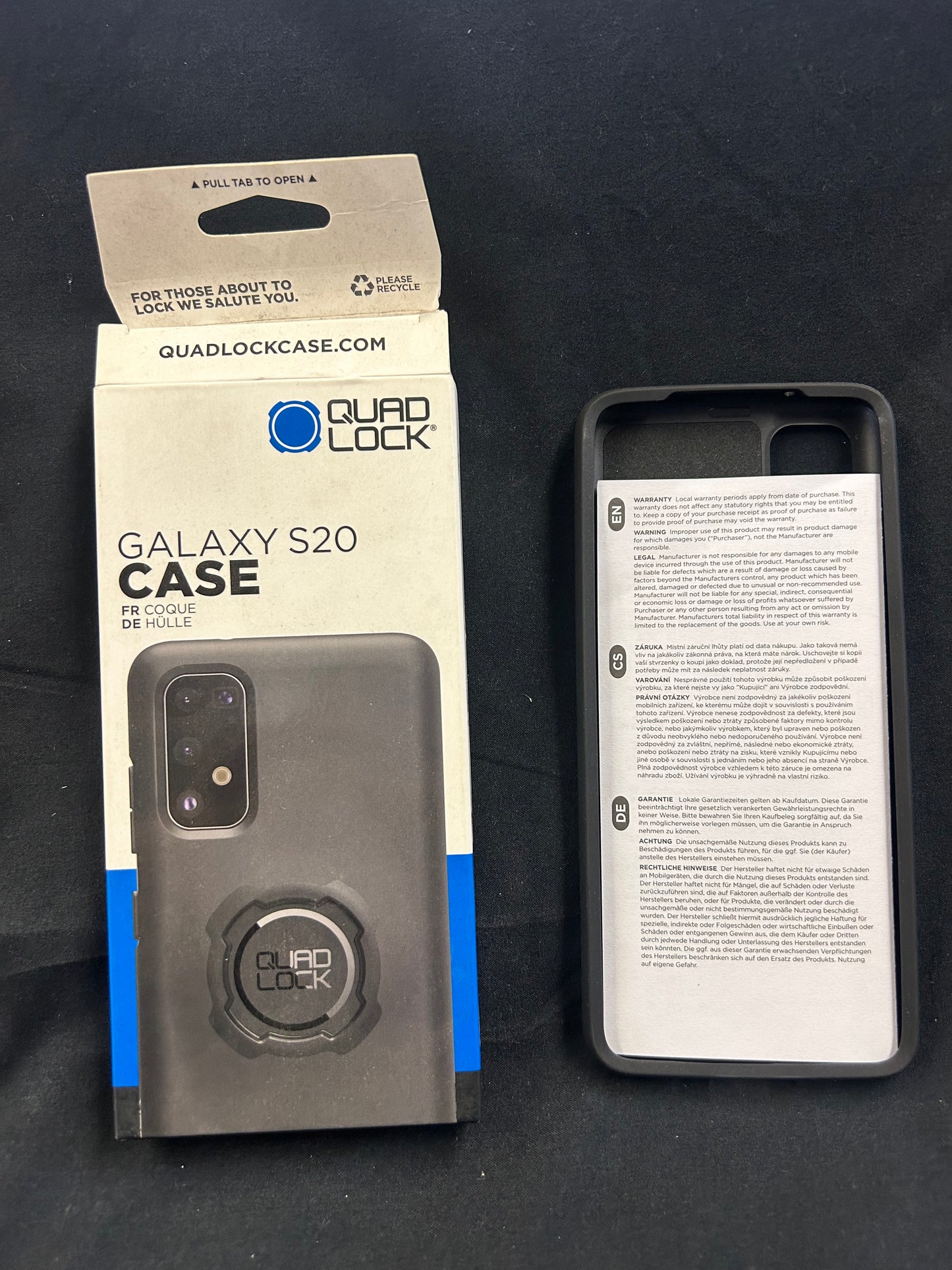 Quad lock Galaxy S20 Case | Kaitaia Motorcycles