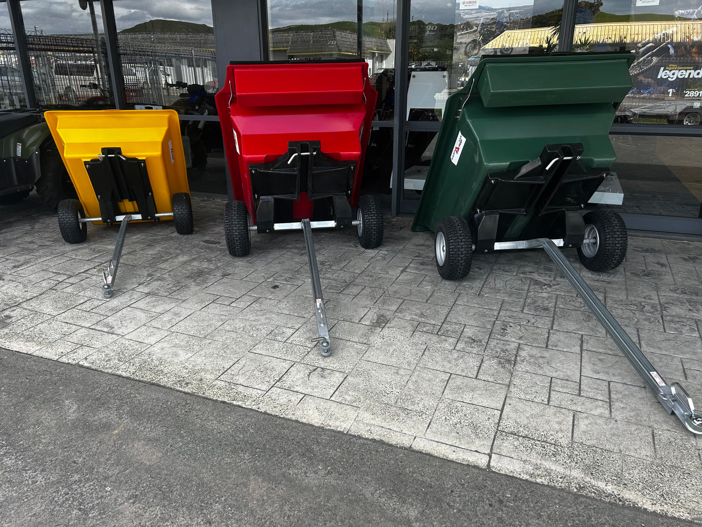 Kart-A-Way Clevis Tipping Garden Trailer