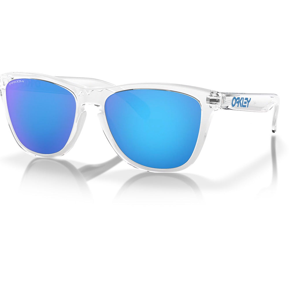 Frogskins Sunglasses Crystal Clear w PRIZM Sapphir