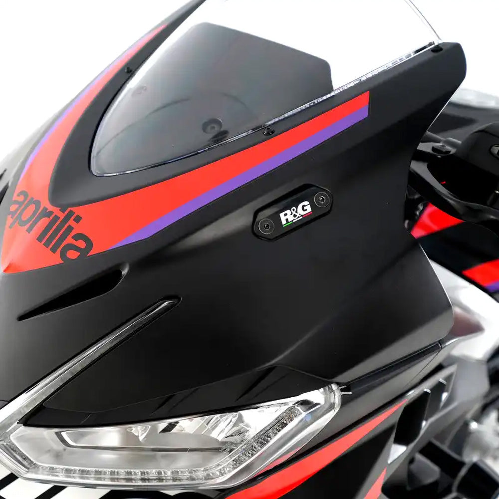 Mirror Blanking Plates for Aprilia RS457 24- R&G