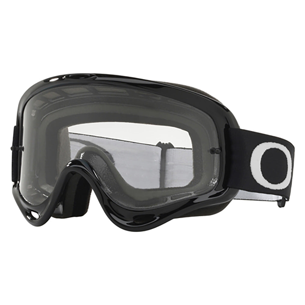 O-Frame MX Goggle Jet Black with Clear Lens