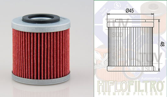 HiFlo HF154 Oil Filter