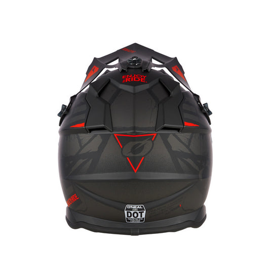 O'Neal 2SRS GLITCH V.23 Helmet - Black/Grey