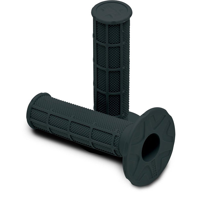 MX Single Density Grips - Half Waffle - Black, Soft Compound