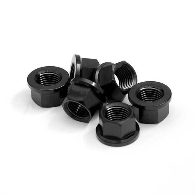 R&G Titanium Sprocket Nuts Black