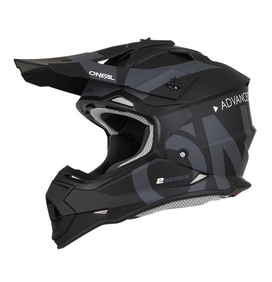 O'Neal 2SRS SLICK V.23 Helmet - Black/Grey