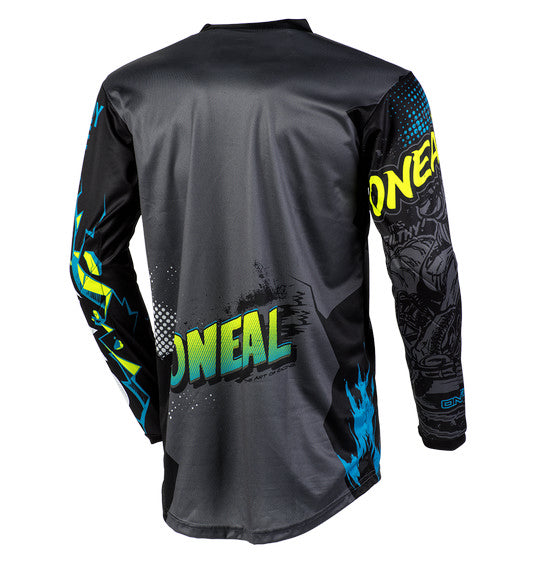 O'Neal ELEMENT Villain Jersey - Grey